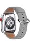 Apple Watch 41mm / 40mm / 38mm | Leather Watch Band Strap | Grey