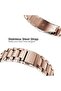 Samsung Galaxy Watch 4 40mm 44mm/Classic | Metal Watch Band Straps | Rose Gold - 7