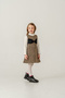 Girl's Leopard Patterned Gilet and Dress for Holidays (4-7 Years) - 6