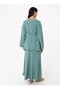 Tunic Skirt Double Set with Tie Detail at the Waist - Cagla - - 7