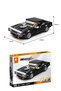 Exotic Cars Dodge Charger Rt Building Block Set 306 Pieces - 4