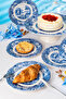 طقم تقديم Vintage Blue مكوّن من 8 قطع - 2