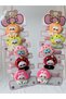 (10 Pcs) Figured Girls' Elastic Buckle Set, Great Buckle Set for School, Holidays and Parties - 2