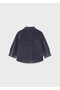 Dark Blue Baby Boy Velvet Shirt 2105 - 2