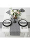 Black Pöti̇kare Tablecloth Runner & 6 Napkins Set of 2 - 5