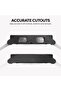 Galaxy Watch 5 Pro 45mm Case with Screen Protector Pack of 2 Silicone Protective Case Cover | Clear - 4