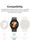 Samsung Galaxy Watch 7 44mm Case + Tempared Glass Sceen Protector [Combo] Clear - 4