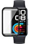 Huawei Band 8 | Huawei Band 9 | TPU Case with Screen Protector | Black/ Clear - 8