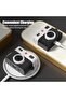 Airpods 4 Case Cover with Keychain | Retro 3D Camera Protective Silicone Design |Black - 4
