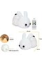 Bunny Night Light for Kids Bedroom, Cute Rabbit Lamp Baby Nursery Nightlight 9 Colors Changi - 5