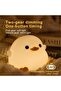 S NMT Cute Duck Night Light for Children, Soft Silicone Sleep Light with USB Rechargeable, Touch Sen - 6