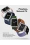 Apple Watch 8 / 7 41mm | Bezel Styling Case Adhesive Frame Ring Cover | Silver 41 | 01 - 5