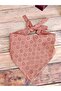 Brode Fisto Fabric Cinnamon Color Bandana - with Triangle Tie - 3