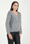 Pearl Stone Women's Stretchy Knitwear Pocket Cardigan - 8