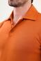 Striped Slim Fit Polo Neck Long Sleeve Cotton Men's T-Shirt Tile - 36860.25K - 2