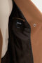 Straight Slim Fit Bag Pocket Wide Collar Double Breasted Long Cashmere Men's Coat Camel - 21322.25K - 6