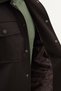 Plain Slim Fit Shirt Collar Men's Coat Brown - 39657.25K - 6
