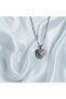 Ribbon Stone Detailed Heart Necklace – 316L Stainless Steel - 4