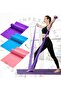 3-Piece Aerobic Pilates Resistance Exercise Band Resistance Band 90cm