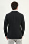 Plain Slim Fit Mono Collar Wool Men's Jacket with Pocket Detail Black - 41464.25K - 5