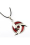 Anime Uchiha Itachi Sharingan Necklace Figure Kids Toy Ninja Cosplay Gift Metal Pendant - 5