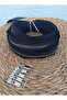 Black T6 Silver Tooth Bone Zipper Silver Head - 5 Meters Zipper - 5 Heads