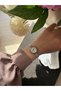 Retro Minimal Bead Cord Vintage Women Wrist Watch - 7