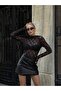 Turtleneck Lace Body Blouse