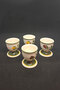 Mettlach Hand Painted Vintage Egg Cup with Flowers 1 Piece - 5