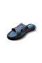 Genuine Leather H Detailed Knitted High Sole Slippers - 8