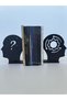 Before after Book Holder Decorative Aesthetic Book Support Bookshelf Decor - 2