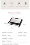 Non-Stick Grill, Panini/Sandwich Grill, Steak Machine, 850 Watts, SK-223 Black - 6