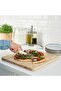 SÅPÖRTMAL Chopping board, beech, 35 x 35 cm - 2