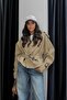 Beige Benken Belted Short Trench Coat