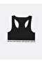 Lcw Kids Black Printed Girls' Bustier 2-Piece - 4