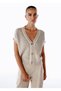 Natural Muline Knitwear Vest