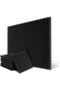 12 Pack Acoustic Panels - High Density Acoustic Foam - Self Adhesive Acoustic Panel - Sound - 2