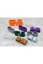 Set of 5 Cable Clips - Multi-Colored Organizer Apparatus (Be Sure to Read the Note Section)