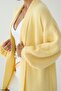 Women's Soft Textured Long Knitwear Cardigan - 4