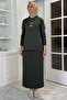 Sare Knitwear Set Khaki - 6