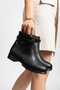 Women's Black Rope Detailed Winter Waterproof Casual Boots M005 - 2