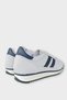 Men's Skin Casual Comfortable Sports Shoes Gray - Navy Blue - 5