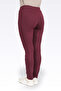 30169 Burgundy High Waist Recovery Leggings - 6