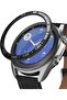 Bezel Styling for Galaxy Watch 3 41mm [ Stainless Steel ] Bezel Ring Adhesive Cover- -Black (41-10)