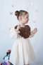 Girl's Dress Long Sleeve Ruffled Cotton Special Occasion Party Birthday Wedding Casual Baby Girl Dress - 4