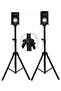 Projector Tripod Stand, Portable Adjustable Height 40" to 71" with Mount Bracket & Rack Tray - 4