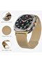 Milanese Loop Strap for Samsung Galaxy Watch Ultra 47mm Band- Gold - 3