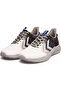 900795 White-Black-Grey Mesh Lightweight Unisex Sports Shoes - 2