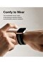 Apple Watch 38 / 40 / 41mm Sports Air Loop Nylon Smartwatch Replacement Bands | Black - 5