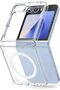 Samsung Galaxy Z Flip7 FE / Galaxy Z Flip 6 Case Cover |Fusion Magnetic Series | Clear